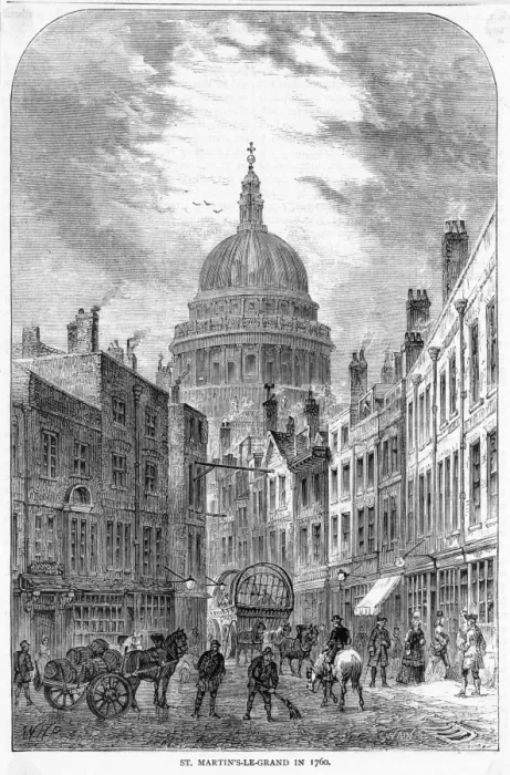 Framed Print : St Martins Le Grand Framed Print : St Martins Le Grand