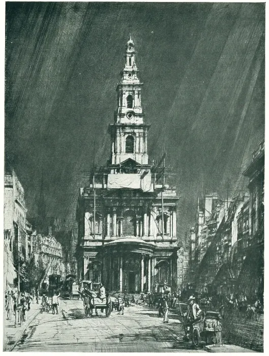 Framed Print : St. Mary Le Strand Framed Print : St. Mary Le Strand