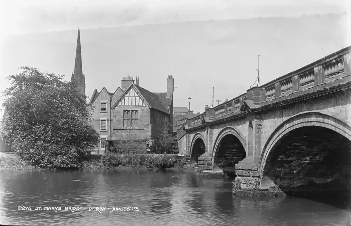 Framed Print : St. Mary's Bridge, Derby Framed Print : St. Mary's Bridge, Derby