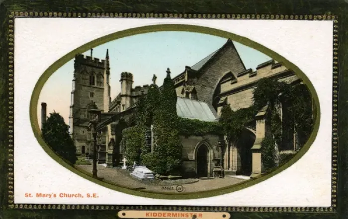 Framed Print : St Marys Church, Kidderminster, Worcestershire Framed Print : St Marys Church, Kidderminster, Worcestershire