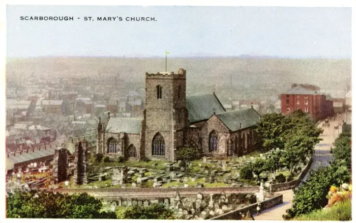Framed Print : St Marys Church, Scarborough, Yorkshire Framed Print : St Marys Church, Scarborough, Yorkshire