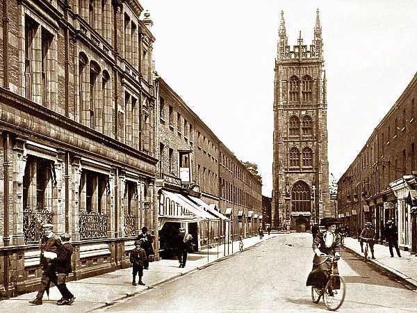 St. Mary's Church, Taunton, early 1900s