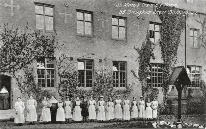 Framed Print : St Marys Roman Catholic Training Home, Birmingham Framed Print : St Marys Roman Catholic Training Home, Birmingham