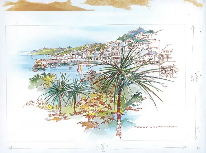 Framed Print : St. Mawes by Terry Whitworth Framed Print : St. Mawes by Terry Whitworth