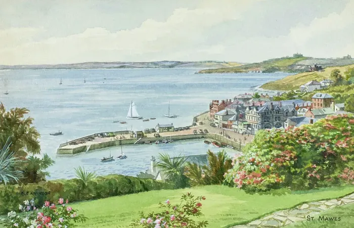 Framed Print : St Mawes, near Falmouth, Cornwall Framed Print : St Mawes, near Falmouth, Cornwall