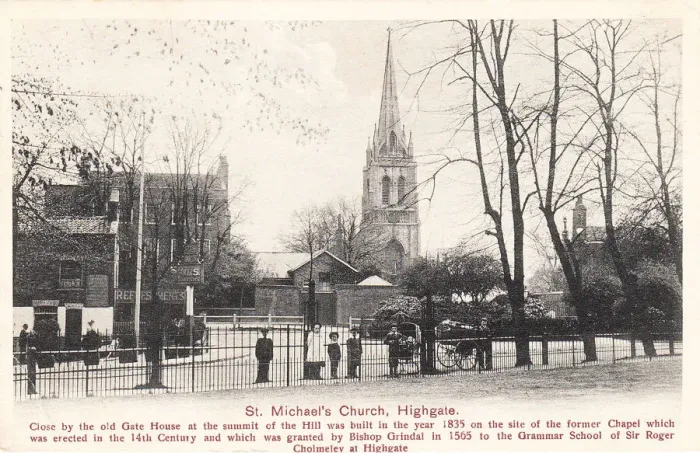 Framed Print : St Michaels Church, Highgate, North London Framed Print : St Michaels Church, Highgate, North London