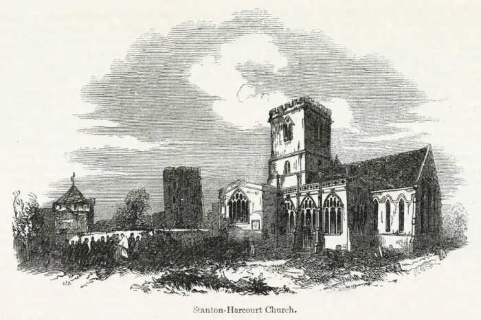 Framed Print : St Michaels Church, Stanton-Harcourt, Oxfordshire Framed Print : St Michaels Church, Stanton-Harcourt, Oxfordshire