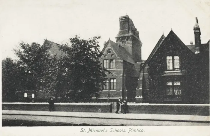 Framed Print : St Michaels Schools, Pimlico, London Framed Print : St Michaels Schools, Pimlico, London