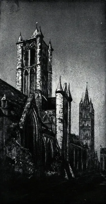 Framed Print : St Nicholas, Ghent Framed Print : St Nicholas, Ghent