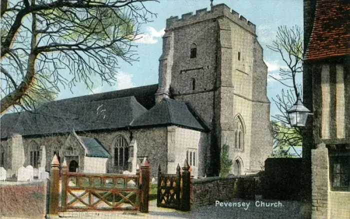 Framed Print : St Nicolas Church, Pevensey, Sussex Framed Print : St Nicolas Church, Pevensey, Sussex