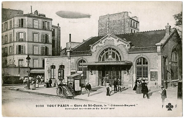 St Ouen Station, Paris, France