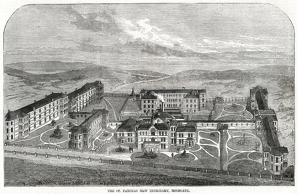 St. Pancras new infirmary, Highgate 1870