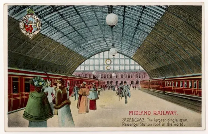 Framed Print : St Pancras Platforms Framed Print : St Pancras Platforms