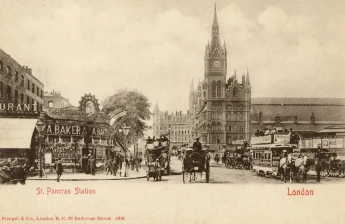 Framed Print : St Pancras Railway Station, London Framed Print : St Pancras Railway Station, London