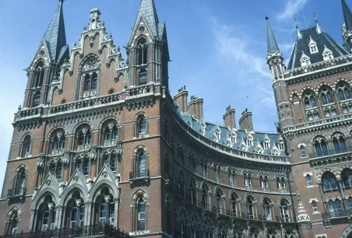 Framed Print : St Pancras Station Hotel Framed Print : St Pancras Station Hotel