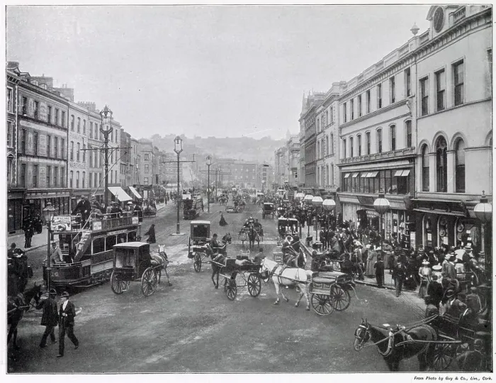 Framed Print : St. Patrick Street, Cork Framed Print : St. Patrick Street, Cork