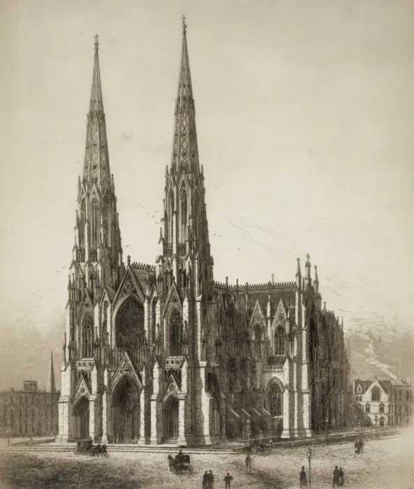 Framed Print : St. Patricks Cathedral Framed Print : St. Patricks Cathedral