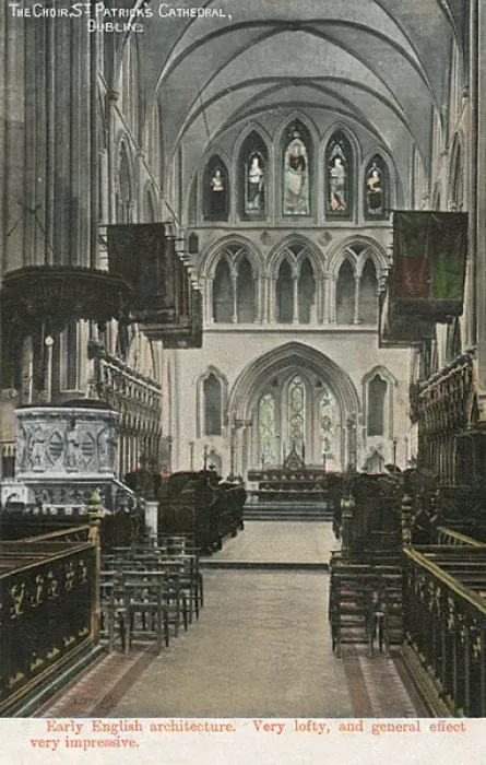 Framed Print : St. Patricks Cathedral, Dublin, Ireland - The Choir Framed Print : St. Patricks Cathedral, Dublin, Ireland - The Choir