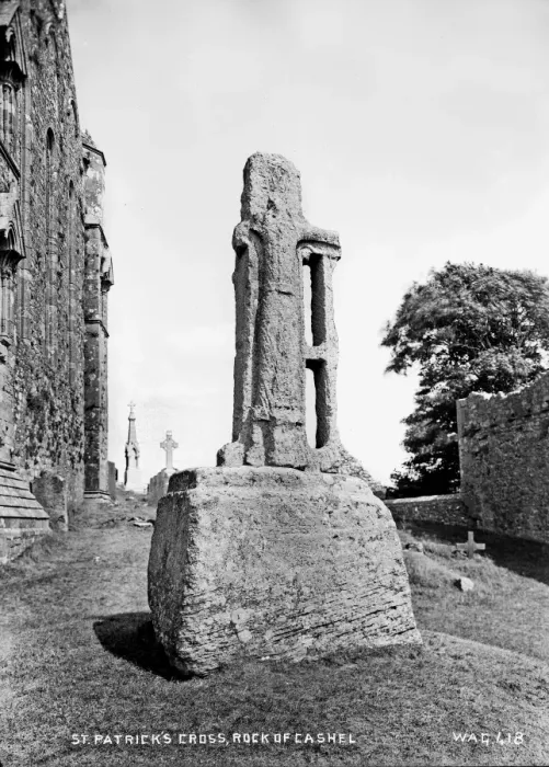 Framed Print : St Patricks Cross, Rock of Cashel Framed Print : St Patricks Cross, Rock of Cashel