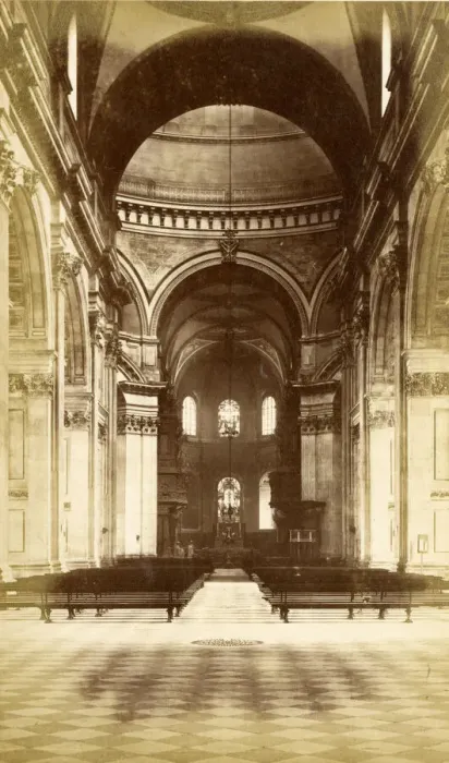 Framed Print : St. Pauls Cathedral, London - The Nave Framed Print : St. Pauls Cathedral, London - The Nave