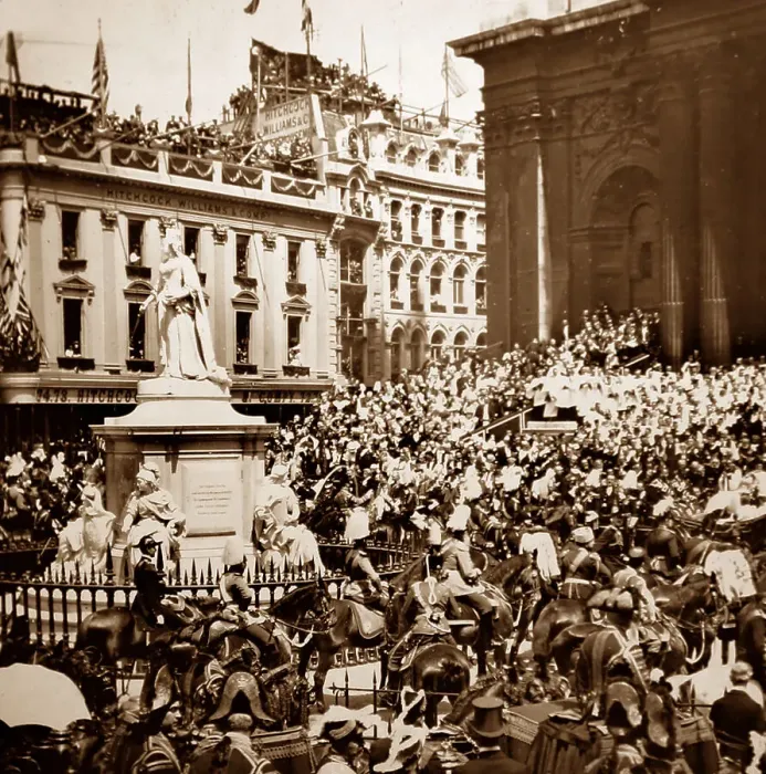 Framed Print : St Pauls Cathedral, London, Queen Victoria Jubilee, 1897 Framed Print : St Pauls Cathedral, London, Queen Victoria Jubilee, 1897
