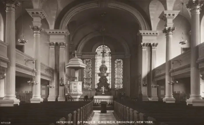 Framed Print : St Pauls Church, Broadway, New York Framed Print : St Pauls Church, Broadway, New York