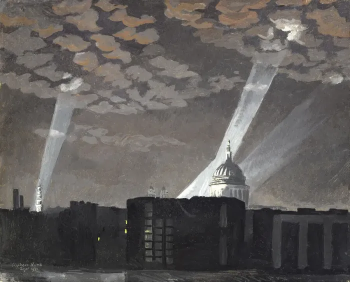 Framed Print : St Pauls and St Brides Floodlit, by Stephen Bone Framed Print : St Pauls and St Brides Floodlit, by Stephen Bone
