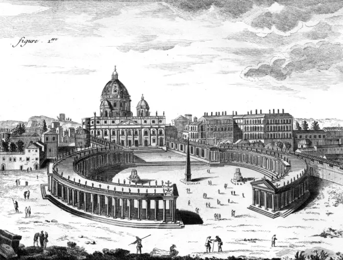 Framed Print : ST PETERs / 18TH C Framed Print : ST PETERs / 18TH C