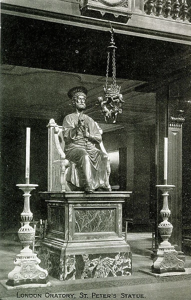 St Peter's Statue, London Oratory