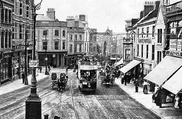St Peters Street, Derby early 1900's