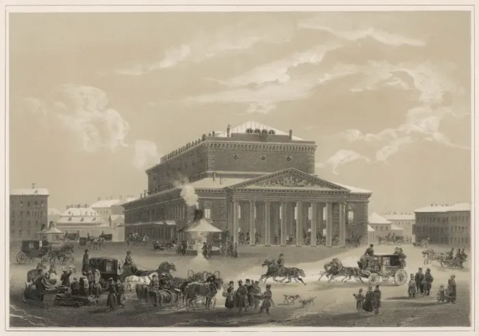 Framed Print : St Petersburg Theatre Framed Print : St Petersburg Theatre