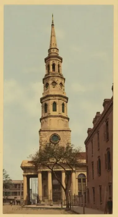 Framed Print : St. Philips Church, Charleston, S. C Framed Print : St. Philips Church, Charleston, S. C