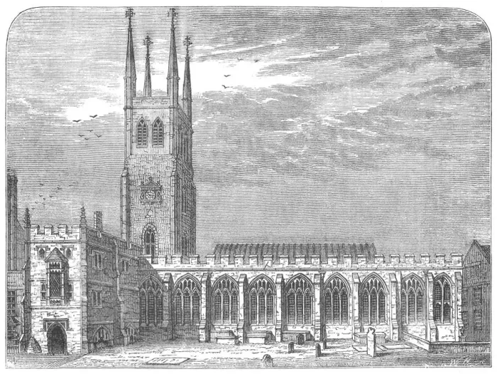 Framed Print : St Sepulchres Church Framed Print : St Sepulchres Church