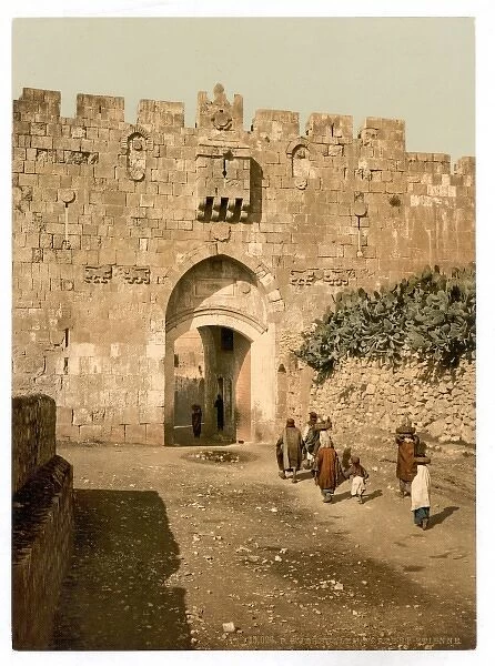 St. Stephens Gate, Jerusalem, Holy Land