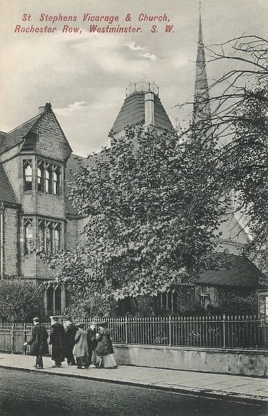 St Stephens Vicarage and Church, London