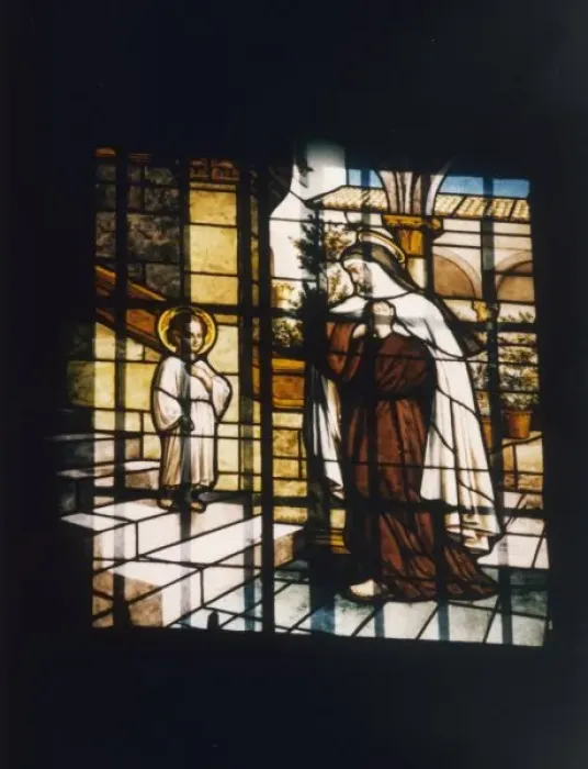 Framed Print : St Teresa & Child Jesus Framed Print : St Teresa & Child Jesus