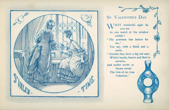 Framed Print : ST VALENTINEs DAY 1886 Framed Print : ST VALENTINEs DAY 1886