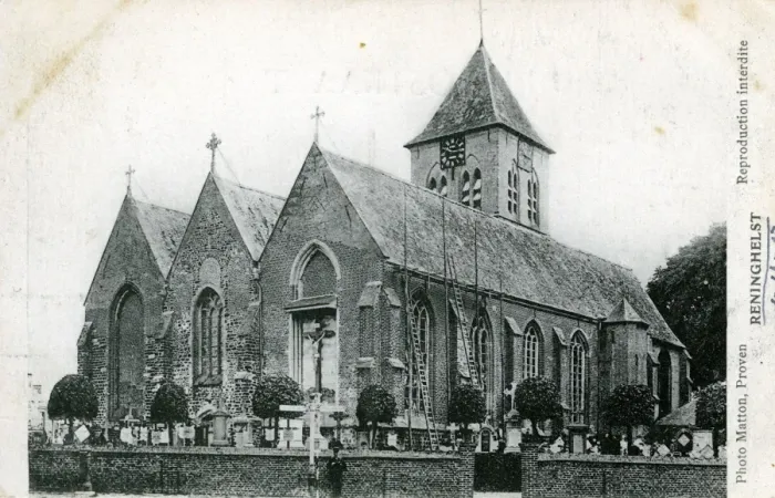 Framed Print : St. Vedasts Church, Reningelst, West Flanders Framed Print : St. Vedasts Church, Reningelst, West Flanders