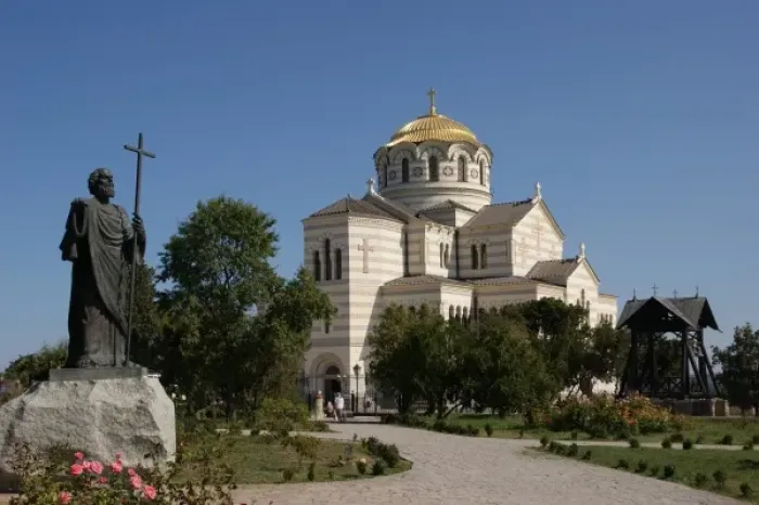 Framed Print : St Vladimir Cathedral, Sevastopol, Ukraine