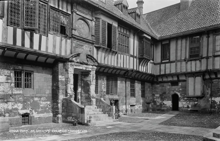 Framed Print : St. William's College Courtyard Framed Print : St. William's College Courtyard