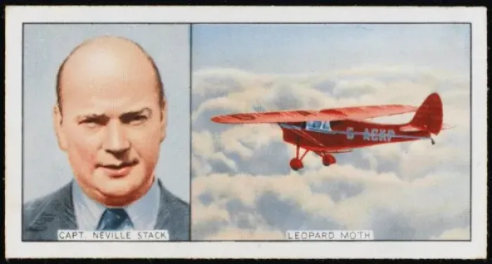 Framed Print : Stack / Leopard Moth Plane Framed Print : Stack / Leopard Moth Plane