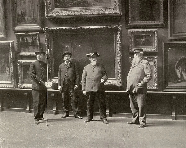 Staff at Paris Salon, 1902