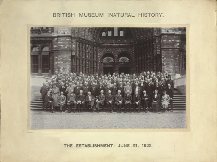 Framed Print : Staff photograph, 1922 (version with mount) Framed Print : Staff photograph, 1922 (version with mount)