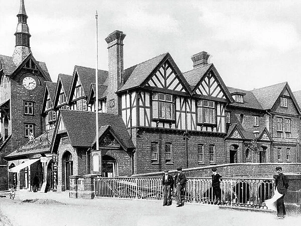 Stafford Bridge Street Public Baths early 1900s