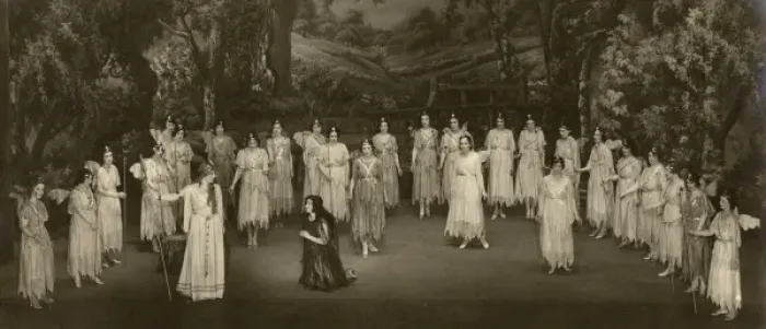Framed Print : Stage shot of a performance of Iolanthe Framed Print : Stage shot of a performance of Iolanthe