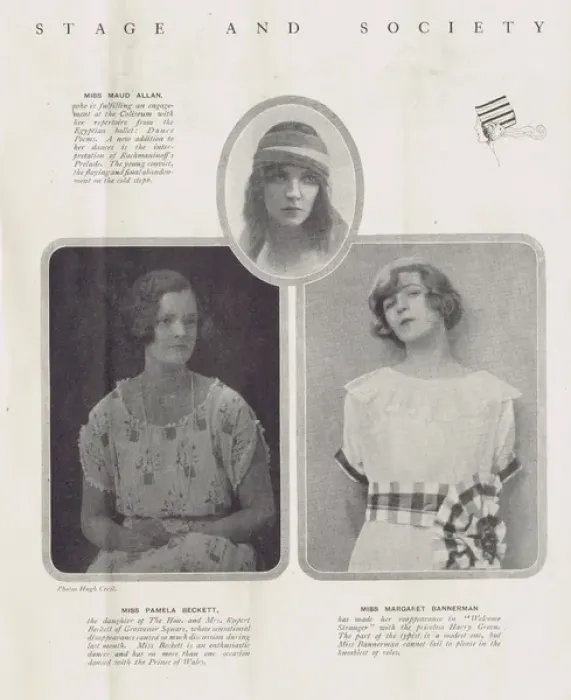 Framed Print : Stage and society, London, 1921 Framed Print : Stage and society, London, 1921