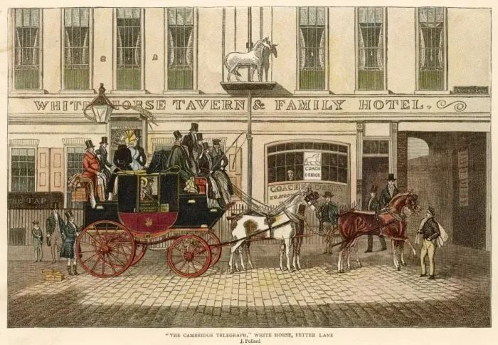 Framed Print : Stagecoach / White Horse Framed Print : Stagecoach / White Horse
