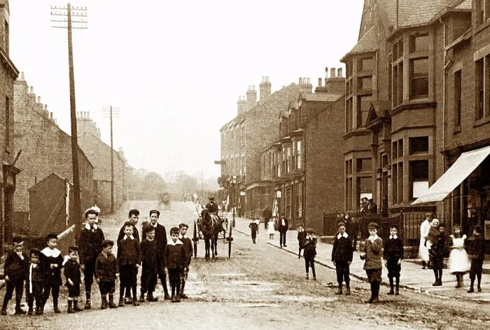 Framed Print : Stairfoot Barnsley early 1900s Framed Print : Stairfoot Barnsley early 1900s