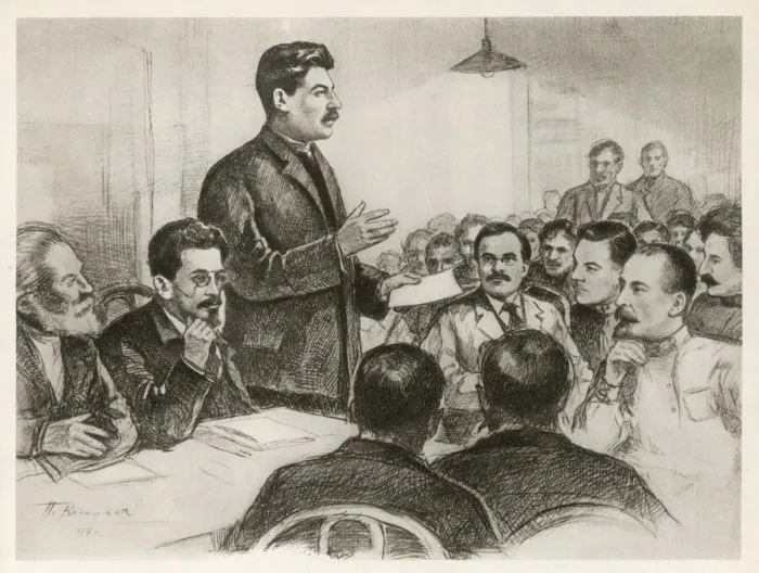 Framed Print : STALIN IN 1917 Framed Print : STALIN IN 1917