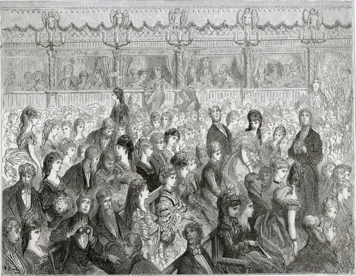 Framed Print : IN THE STALLS, LONDON Framed Print : IN THE STALLS, LONDON